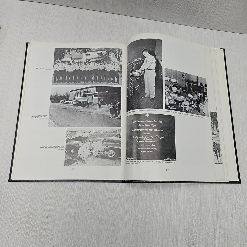 The Silver Shield Sedgwick County Sheriffs Department History Book 1869-1987 KS